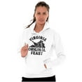 thumbnail image 3 of Funny Virginia Thanksgiving VA Turkey Unisex Plus Fleece Graphic Hoodie Brisco Brands 5X, 3 of 5