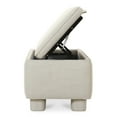 thumbnail image 5 of Moe's Home Collection Ichigo Storage Bench Light Grey Fabric, 5 of 7