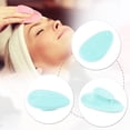 thumbnail image 3 of Unique Bargains Silicone Face Scrubber Soft Exfoliator Cleansing Brush for Facial Exfoliator Blue 3.15"x1.85"x1.14", 3 of 7
