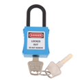 thumbnail image 1 of de Bloqueo de Seguridad Firme Fuerte de 1 Pieza con Llave de Plástico de , Azul shamjiam Candado de bloqueo de seguridad, 1 of 7