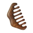 thumbnail image 1 of OULIGET Peine de madera para masaje, peine de madera con dientes anchos, peine para raspar el cuero cabelludo, masaje manual, herramienta de cabeza sin estática, 1 pieza., 1 of 3