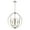 Polished Nickel, variant on Crystorama Lighting - Five Light Chandelier - Chandelier - Sylvan - Five Light