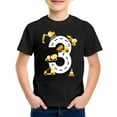 thumbnail image 3 of Kiijoy Toddler Boy's Excavator Letter Print Short Sleeve T Shirt Kids Active Tee Shirt, 3 of 3