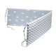 thumbnail image 2 of Forro De Cuna Para Bebé, Almohadilla Acolchada Para Cuna De Bebé, Protector De Cuna Para Niños Y Niñas, Corona Gris, 2 of 8