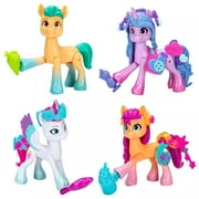 My Little Pony Sunny Starscout, Hitch Trailblazer, Cloudpuff & More Make Your Mark Friends of Maretime Bay Doll 50 Piece Playset