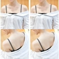 thumbnail image 3 of Women Girls Decorative Embroidery Nice Letters Bra Straps Replacement Sports Bra, 3 of 14