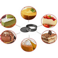 thumbnail image 3 of 2X Round Leakproof Baking Cake Pan with Round Cake Tin Baking Mold with Removable Bottom (7 Inches),2 x Live base cake baking pan, 3 of 4