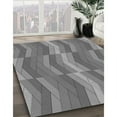 thumbnail image 3 of Ahgly Company Machine Washable Indoor Rectangle Transitional Ash Gray Area Rugs, 5' x 7', 3 of 7