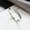 Silver, variant on Stylish Womens U-Shape Ring: Diamond Alloy Single Circle Design, Compact and Chic Everyday Jewelry