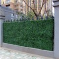 thumbnail image 3 of 48 PCS 10"x10" Artificial Boxwood Panels UV Protected PE Grass Wall Panels Hedge for Outdoor Indoor Garden Fence Backyard, 3 of 8