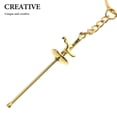 thumbnail image 3 of HEALEEP Llavero Colgante Dorado Para Bolso Con De Esgrima Ideal Para Eventos Deportivos, 3 of 8