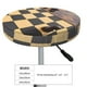 thumbnail image 4 of Disketp Chess Board With Pawns Funda Redonda para Taburete, Funda de Cojín para Silla de Bar Suave y Elástica-12 inch, 4 of 7