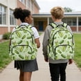 thumbnail image 2 of Uorisanigo Green Pickle Kids Backpack 4-Piece Travel Set, 17-Inch Rucksack with Front Pocket, Matching Lunch Bag, Water Bottle Case and Pencil Holder for Back to School, 2 of 7