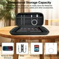 thumbnail image 4 of YUOY Carrying Case for Nintendo Switch 2 (2025)，Travel Bag for Nintendo Switch 2 Accessories with 2 HD Screen Protectors, Black, 4 of 6