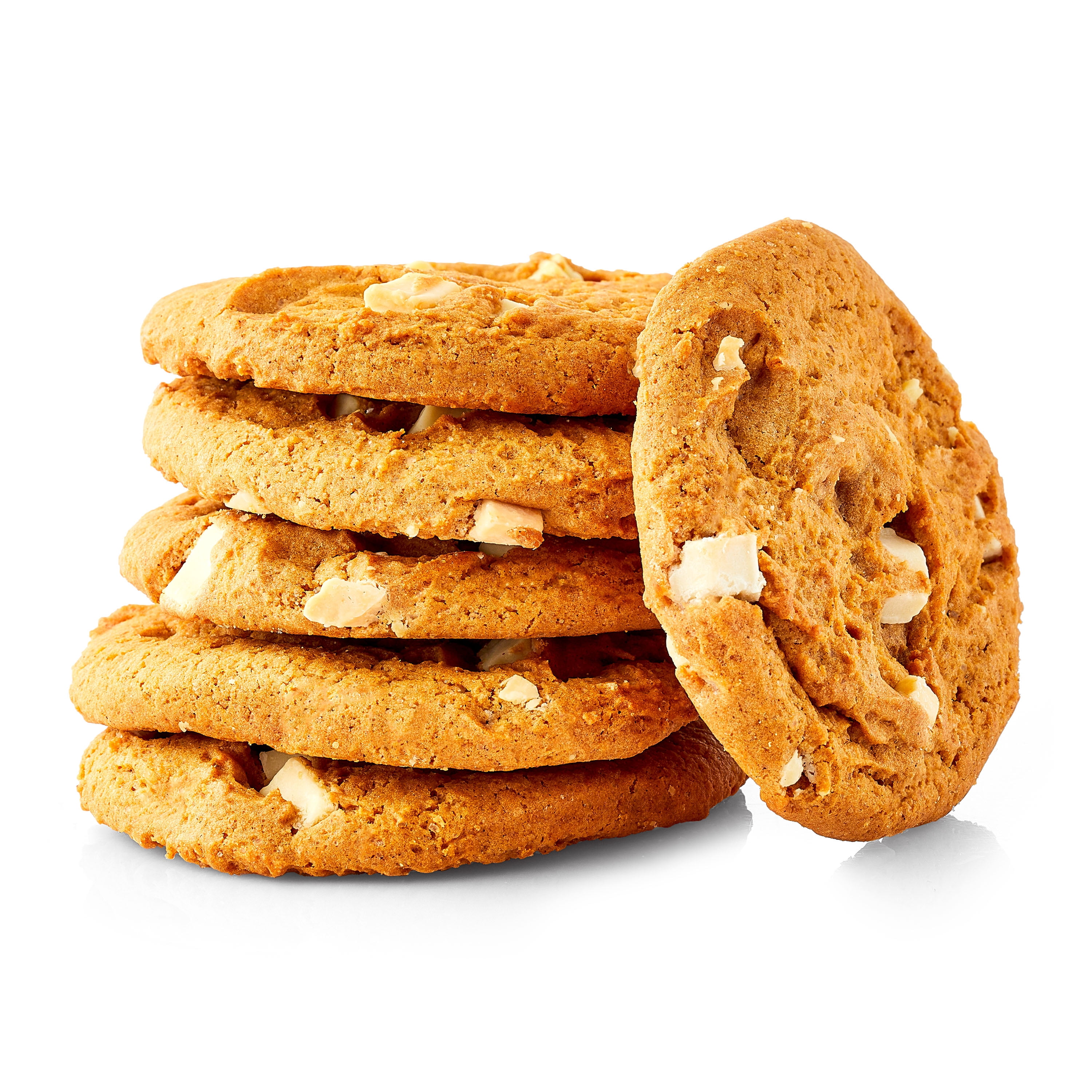 Marketside Pumpkin White Chocolate Baked Cookies, 13.5 oz, 6 Count
