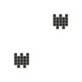 thumbnail image 2 of Matsuzay Adhesivo de pared de mosaico de 10 piezas, adorno de habitación para el hogar, cocina, baño, autoadhesivo, pegatina de azulejo 3D, Negro 10*10*20 piezas 2Conjunto, 2 of 6