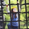 thumbnail image 3 of Indoor/outdoor Climbing Net (90 Inches X 48 Inches)-playground Freight Net-swing Climbing Net-child, 3 of 5