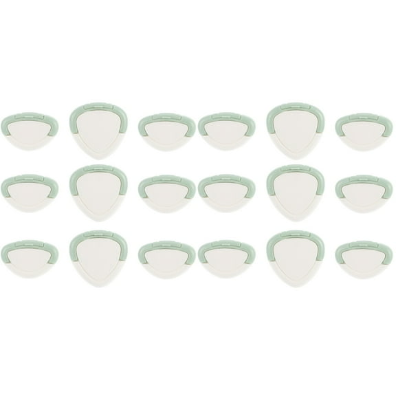 2 Pieces Socket Plug Cover Protector Electric Outlets Child Covers Power Strip Baby Green