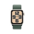 thumbnail image 2 of Apple Watch SE2 44mm GPS Starlight Aluminum Case with Lake Green Sport Loop, 2 of 8