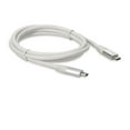 thumbnail image 3 of AddOn 3ft 1m USB C 3.1 Male to Male Thunderbolt-compatible Sync and Charge White Cable, 3 of 8