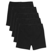 The Children's Place Baby Girls and Toddler Girls Cartwheel Shorts, Black, 12-18 MONTHS