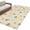 Beige, variant on Cute Lemon Floral Area Rugs 4'x6', Washable Small Throw Rugs for Office Bathroom, Farmhouse Vintage Linen Texture Indoor Outdoor Rug Non-Slip Low Pile Carpet Runner Reversible Floor Mats