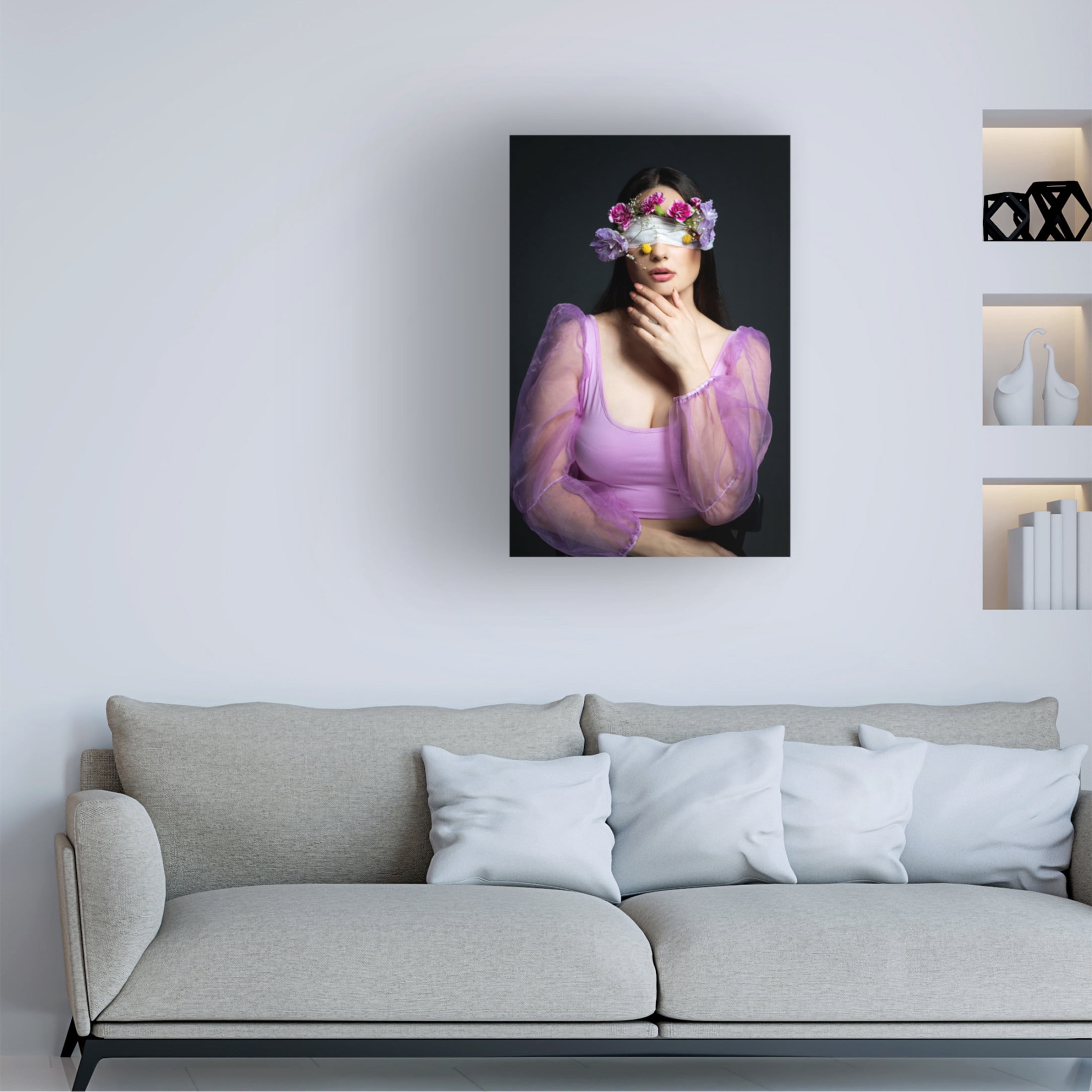 Trademark Fine Art Farid Kazamil Everyone has a wish Canvas Wall Art