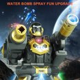thumbnail image 4 of Robot Toy, 2.4G Remote Control Robot 4 Wheel Drive Water Bomb Spray Robot Toy with Lights 2 Remote Control for Kids Boys, 4 of 7