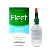 Fleet Saline Enema, 4 Pack 18 oz (Pack of 4)