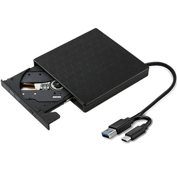 USB 3.0 Slim External DVD RW CD Writer Drive Burner Reader Player ...