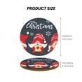 thumbnail image 5 of Xecao Cute Christmas Gnomes (2) for MDF Cork Coaster 4 Pcs,Drink Coasters,Suit for House Warming Gifts New Home ,Coffee Table Decor-Round Shape, 5 of 7