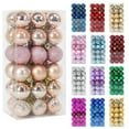 thumbnail image 5 of 36Pcs Christmas Tree Xmas Balls Decorations Baubles Hanging Home Party Ornament, 5 of 9