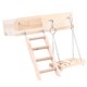 thumbnail image 1 of Columpio de Escalera de Plataforma para Hámster ANGGREK Juguetes de Madera Cómodos, 1 of 7