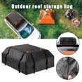 thumbnail image 2 of CARTTOU Portable Car Rooftop Bag Large Capacity Expandable Waterproof Storage Bag for Outdoor Camping Traveling, 2 of 8