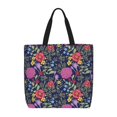 thumbnail image 1 of Balery Floral Bolsa de Mano para Mujeres con Cremallera, Bolsa de Gimnasio con Compartimentos, Bolsa para Laptop, Bolsa para Trabajo, 1 of 7