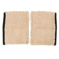 thumbnail image 2 of 2 almohadillas para reposabrazos de piel de oveja, suaves y acogedoras fondas para reposabrazos para sillas, 13 x 10 pulgadas, cojín para reposabrazos de silla agradable para la, 2 of 7