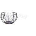 thumbnail image 1 of Cesta de huevos,Cesta multiusos para huevos,cesta tejida de alambre de hierro,Cesta de almacenamiento colgante,Cesta de almacenamiento para gabinete organizador de pared colgante,Estantes de, 1 of 8