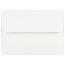 JAM Paper A7 Invitation Envelopes, 5 1/4 x 7 1/4, White, 25 per Pack