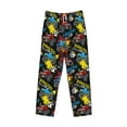 thumbnail image 4 of Balery Monster Car print Men's Pajama Pants,Ultra Lightweight Pjs,Lounge Pant-XX-Large, 4 of 9