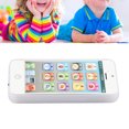 thumbnail image 4 of Mobile Phone Toy, Simulation Kids Smart Phone Development Educational Play Toy with Clear Cool Light and Music for Toddlers, 4 of 7
