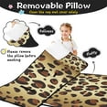 thumbnail image 3 of Gold and Brown Of Leopard Print Toddler Nap Mats for Kids Preschool,Sleeping Mat Bag or Kids,Toddler Sleeping Bag,Toddler Nap Mat or Daycare, 3 of 6