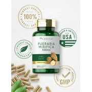 Pueraria Mirifica Extract | 1000mg | 120 Capsules | by Carlyle