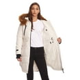 thumbnail image 4 of Alpine North, Upon - Women's Vegan Down Drawstring Winter Parka - Water Repellent, Windproof, Insulated Jacket with Faux Fur Hood, 4 of 8