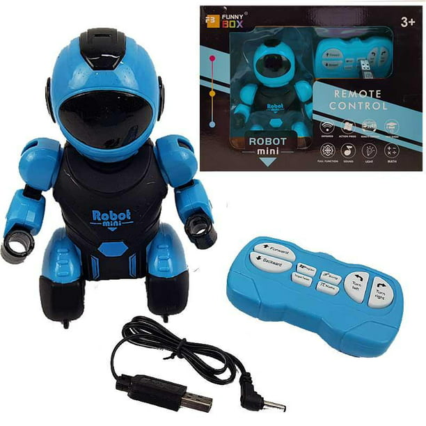 Ninguna Inclinarse Vergonzoso Robot Mini Toy for Kids Smart Programmable Remote Control Robot with  Gesture Sensing,Walking,Talking,Singing,Dancing,Light full function  Intelligent Toy Gift - Walmart.com