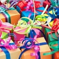 thumbnail image 5 of Cinta de rizado Uxcell para globos metálicos de 3/16" 11 yardas 6 rollos para decoración de fiestas regalo oro champán plata, 5 of 5