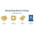 thumbnail image 2 of 18x6x6 Pack of 50 Corrugated Cardboard Packing Shipping Mailing Moving Carton Boxes, 2 of 4