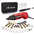 thumbnail image 1 of KKNOON 170W Variable Speed Rotary Tool Kit, 8000-35000 RPM Multi-Tool with 85-Piece Accessories, Flexible Shaft & Portable Storage Case, Red Electric Grinder for Craft Projects, DIY Creations, US, 1 of 6