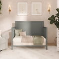 thumbnail image 3 of Dream On Me Dillian 5-in-1 Convertible Crib, JPMA & Greenguard Gold Certified, Crafted with New Zealand Pinewood, Seagrass, 3 of 10