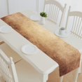 thumbnail image 1 of ABPHQTO Camino de mesa de papel pergamino marrón tostado vintage Mantel individual 35x180 cm, 1 of 1