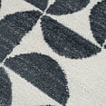 thumbnail image 5 of Abani Rugs Nuevo NUE170A High-contrast Charcoal and Ivory Area Rug 6' x 9' - Cream, 5 of 5